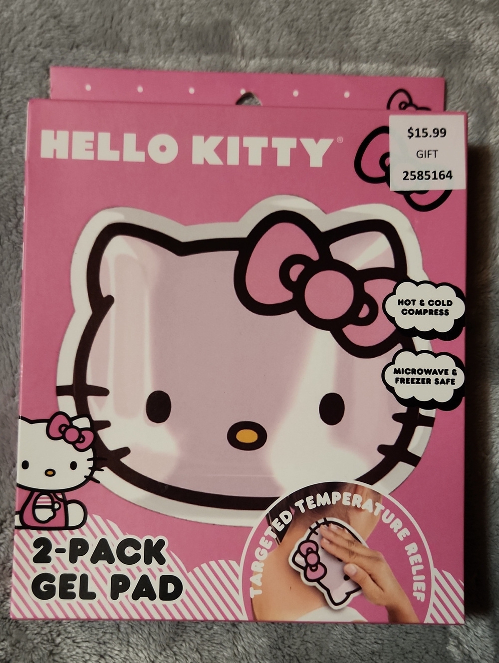 Hello Kitty Pink Gel Pad 2-Pack